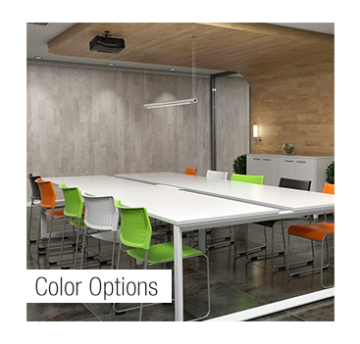 Color options in workstations & stittings